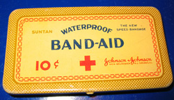 Band Aid tin